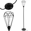 TooLight Moderne staande lamp - slank ontwerp - sfeervolle verlichting - 171,5 cm - zwart