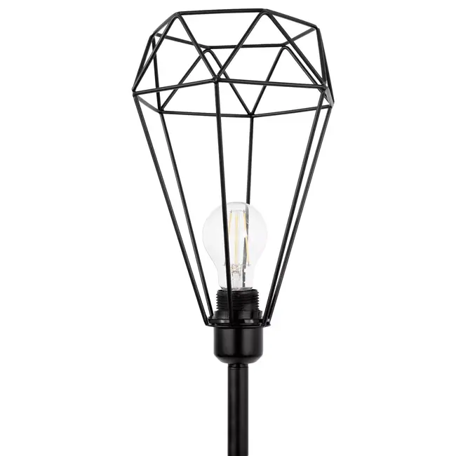 TooLight Moderne staande lamp - slank ontwerp - sfeervolle verlichting - 171,5 cm - zwart