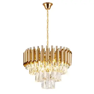 TooLight Hanglamp 312359 - E14 - 4 Lichtpunten - Goud