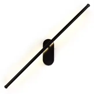 TooLight Wandlamp APP583-1W - 92.5 x 7.5 cm - Zwart