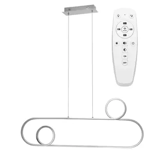 TooLight Hanglamp APP810-CP - Incl. Afstandsbediening - Chroom