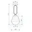 TooLight Hanglamp APP1025-1CP - E27 - 20 x 47 cm - Goud