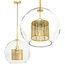 TooLight Hanglamp APP556-1CP - E27 - Ø30 cm - Goud