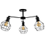 TooLight Hanglamp APP734-3C - E27 - 3 Lichtpunten - Zwart