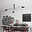 TooLight Moderne hanglamp - 3 lichtpunten - zwart - industrieel design