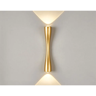 TooLight Wandlamp APP1065-W - 2 Lichtpunten - Goud