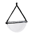 TooLight Hanglamp APP1075-CP - 33 x 41 cm - Zwart/Wit