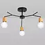 TooLight Plafondlamp APP693-3C - E27 - 3 Lichtpunten - Zwart