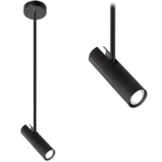 TooLight Hanglamp APP608-1C - GU10 - 15 x 25 cm - Zwart