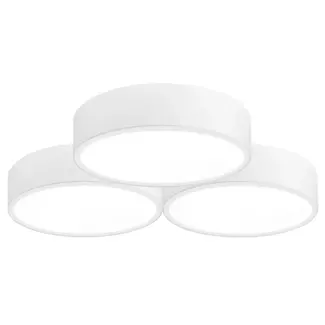 TooLight Plafondlamp Triple APP879-C - E27 - 6 Lichtpunten - Wit