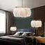 TooLight Boho hanglamp - veren - verstelbaar - elegant design - 43 x 30 cm