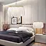 TooLight Boho hanglamp - veren - verstelbaar - elegant design - 43 x 30 cm