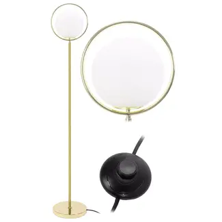 TooLight Staande lamp APP927-1F - E27 - 25 x 150 cm - Goud