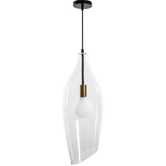 TooLight Hanglamp APP892-1CP - E27 - 19.5 x 55 cm - Zwart