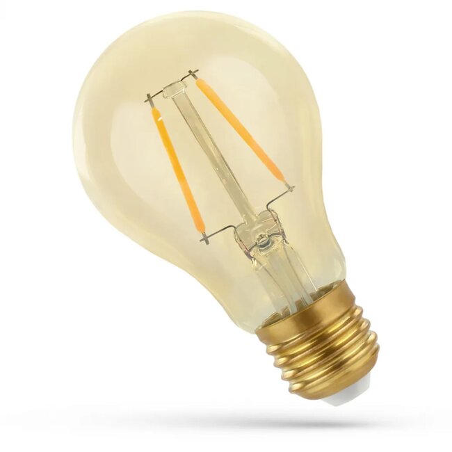 Spectrum Warme Led Lamp - E27 - 5 Watt - 230V - Amber