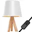 TooLight Staande lamp APP976-1T - E27 - 13.5 x 37.5 cm - Wit