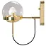 TooLight Wandlamp APP910-1W - E27 - 26 x 25 cm - Goud