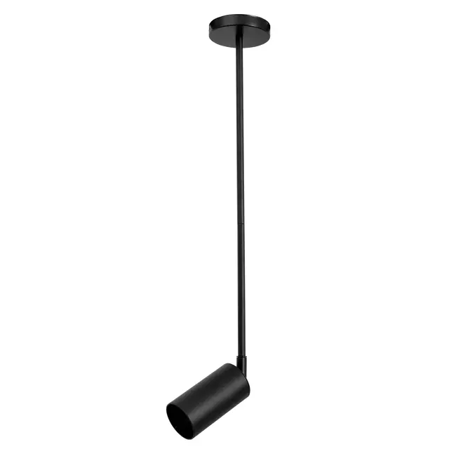 TooLight Zwarte hanglamp - modern design - 15 x 25 cm - GU10 fitting - veelzijdig en stijlvol