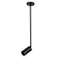 TooLight Zwarte hanglamp - modern design - 15 x 25 cm - GU10 fitting - veelzijdig en stijlvol