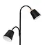 TooLight Staande lamp APP924-2F - E27 - 2 Lichtpunten - Zwart