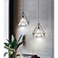 TooLight Hanglamp Bello APP010-1CP - E27 - 24.5 x 28.5 cm - Zwart