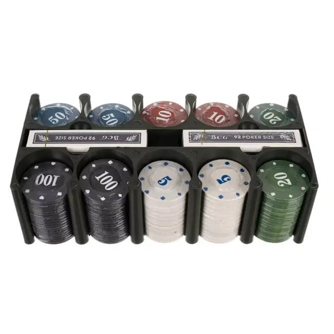 Ruhhy XL Complete Pokerset 200 Chips - Casino-ervaring Thuis