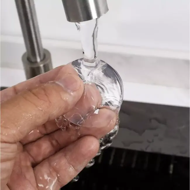 Ruhhy Transparante Siliconen Deurbeschermers - 6 Stuks