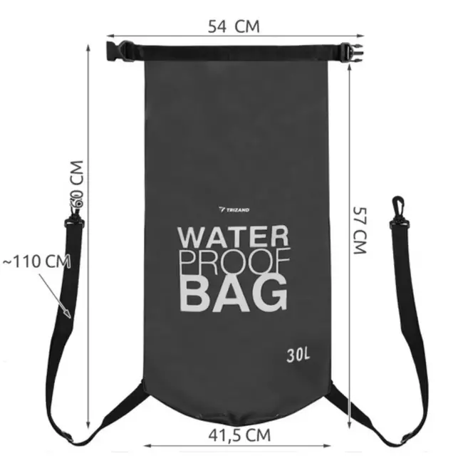 Trizand 30L Waterdichte Tas - Perfect voor Outdoor Avonturen