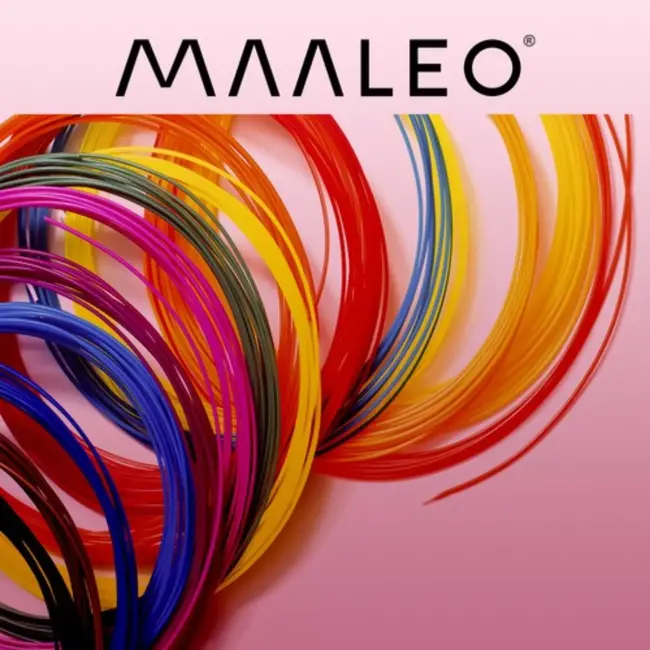 Maaleo 30-Kleuren PLA 3D Filament Set - 5m Elk - Creatief en Veelzijdig