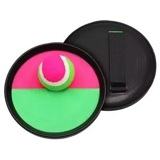 Ruhhy Klittenband Paddle Game - Plezier voor Iedereen - 2 Paddles + Bal