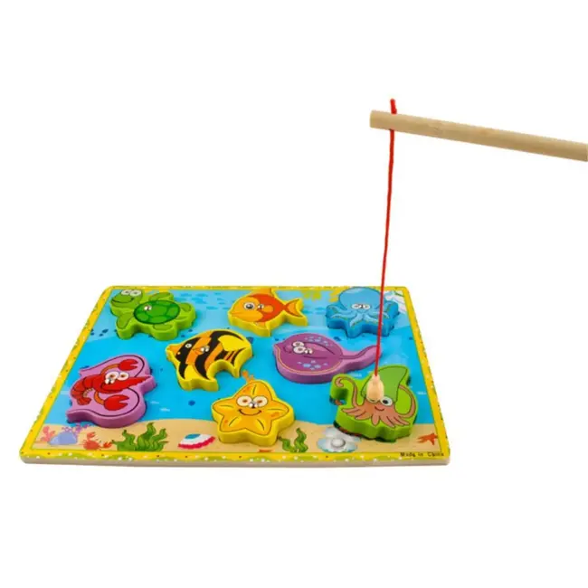 Kruzzel Vis Puzzel - Magnetisch Visspel voor Kinderen"