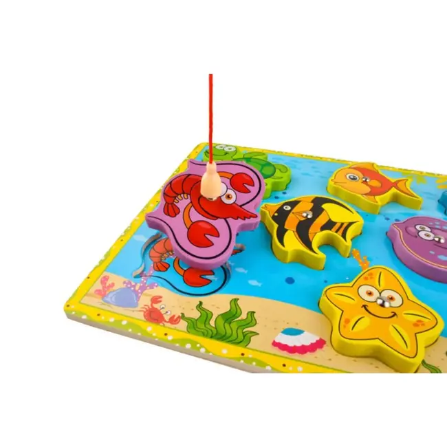 Kruzzel Vis Puzzel - Magnetisch Visspel voor Kinderen"