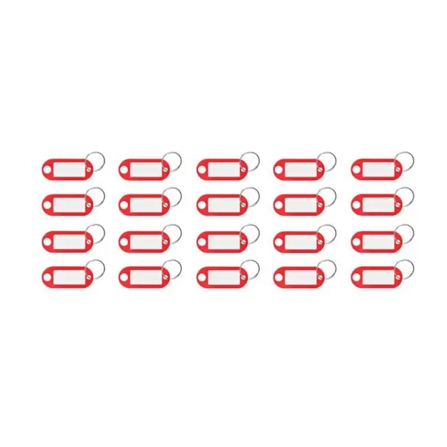 Malatec Sleutelhangers / Identificatie Labels voor Sleutels - Set van 100 Stuks