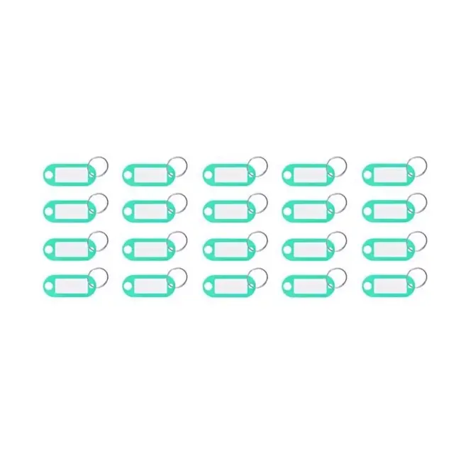 Malatec Sleutelhangers / Identificatie Labels voor Sleutels - Set van 100 Stuks