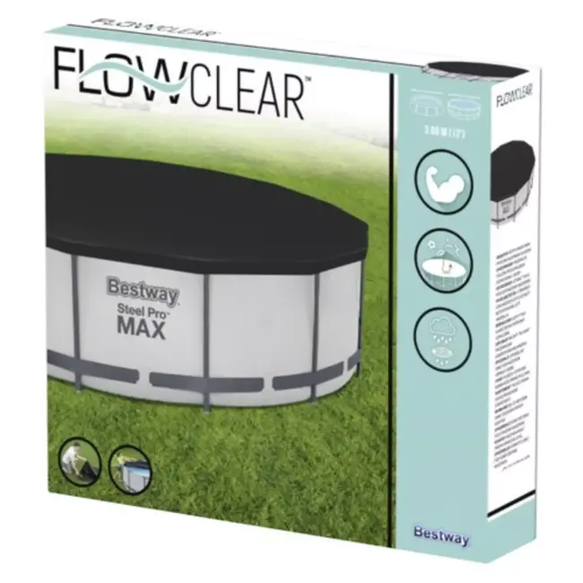 Bestway Framezwembad Afdekzeil 366 cm 58037 - Duurzame Bescherming