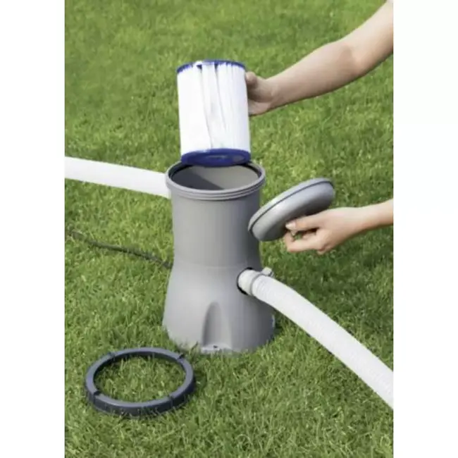 Bestway Pomp met Filter 2006 l/h - Krachtig Zwembadonderhoud - 32W