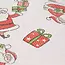 Ruhhy Feestelijk Kerst Toiletpapier 4-Pack - Rood & Wit Kerstmotief