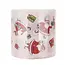 Ruhhy Feestelijk Kerst Toiletpapier 4-Pack - Rood & Wit Kerstmotief