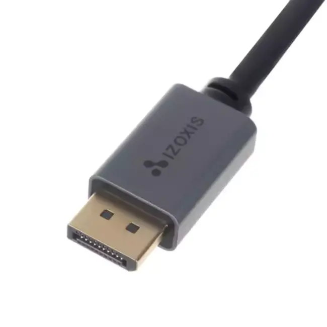 Izoxis DisplayPort naar DisplayPort Kabel - Ultieme 4K Ervaring - 2 meter