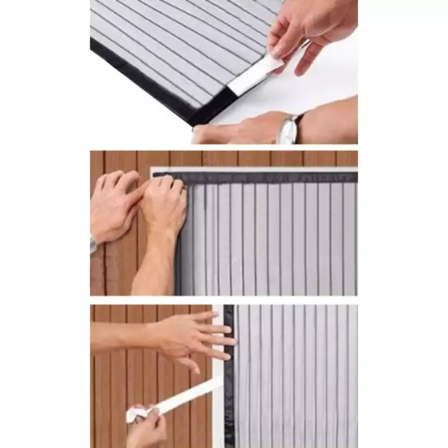 Repest Universele Deurhor 80/90/100 x 210/220 cm - Houd Insecten Buiten