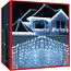 Ruhhy LED Kerstverlichting IJspegels 300 LED Koud Wit - Feestelijke Winterdecoratie