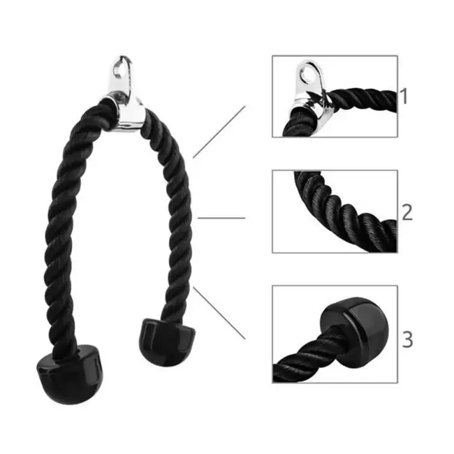 Trizand Duurzame Touwgreep - Versterk Je Fitness Routine