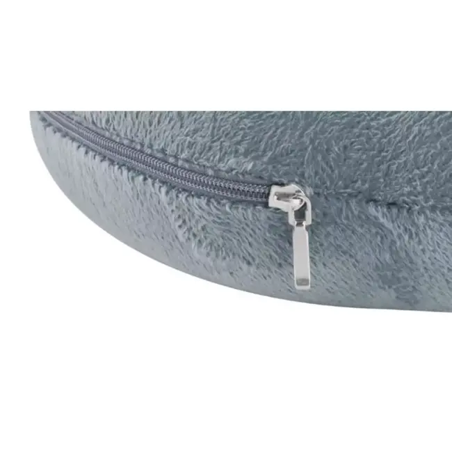 Trizand Memory Foam Reiskussen – Ultiem Comfort Onderweg - Grijs