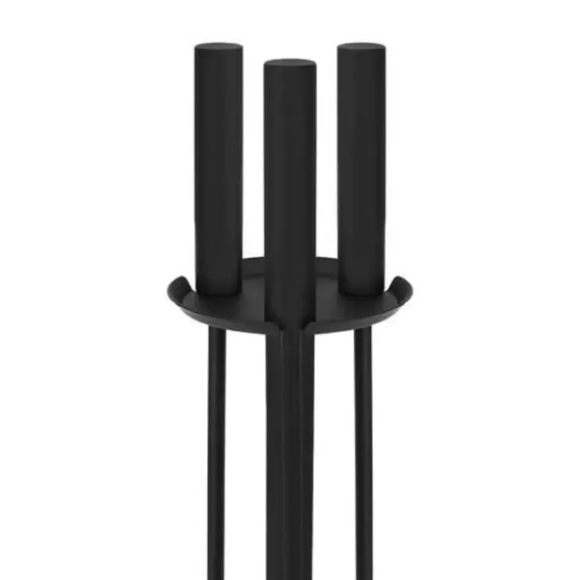 Kaminer Haardaccessoires Set - Elegant en Functioneel - 4-in-1 met Standaard