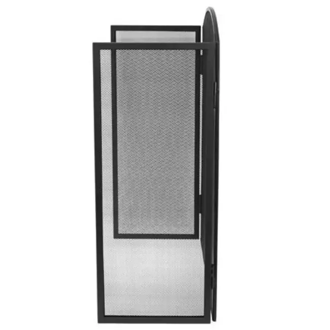 Kaminer Openhaard Scherm - Haardscherm - Vonkenscherm 118x76 cm: Uitgebreide Bescherming en Elegantie