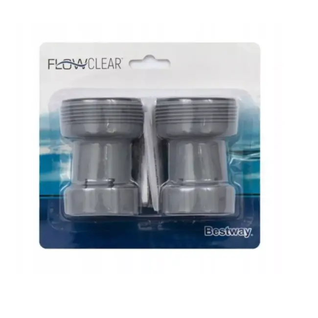 Bestway 32/38mm Verloopstukken - Optimaliseer Je Zwembadpomp Aansluiting
