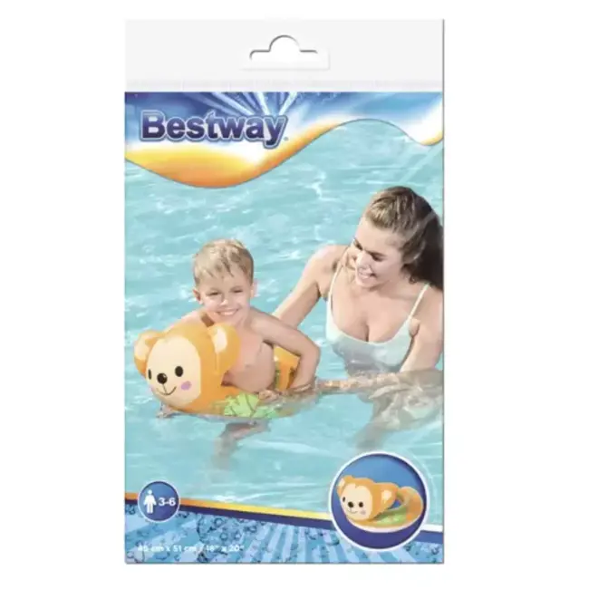 Bestway Opblaasbare Zwemband Blauw Zeedier - Perfect voor Kinderen van 3-6 Jaar