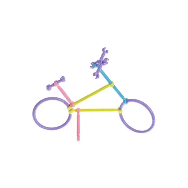 Ruhhy Blokken - Rietjes - Bouwfiguren - 1000 stuks