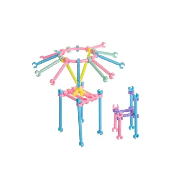 Ruhhy Blokken - Rietjes - Bouwfiguren - 1000 stuks