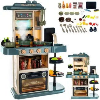 Ruhhy Speelgoedkeuken - 72 cm - Incl. Accessoires - Blauw
